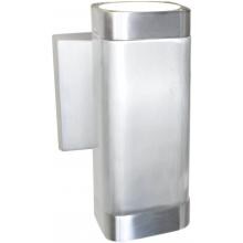 Maxim Lightray Two Light 6-Inch LED Outdoor Wall Light - Brushed Aluminum - 86109AL