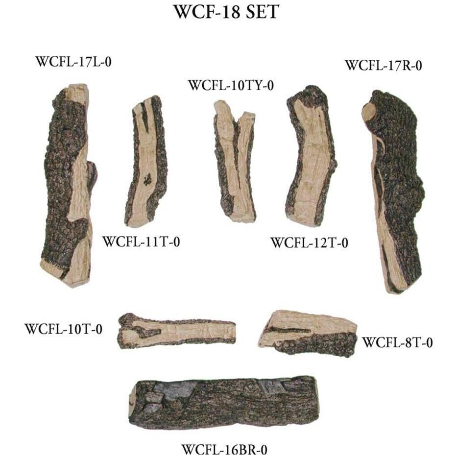 Peterson Real Fyre Western Campfyre 18-Inch Log Breakdown thumbnail