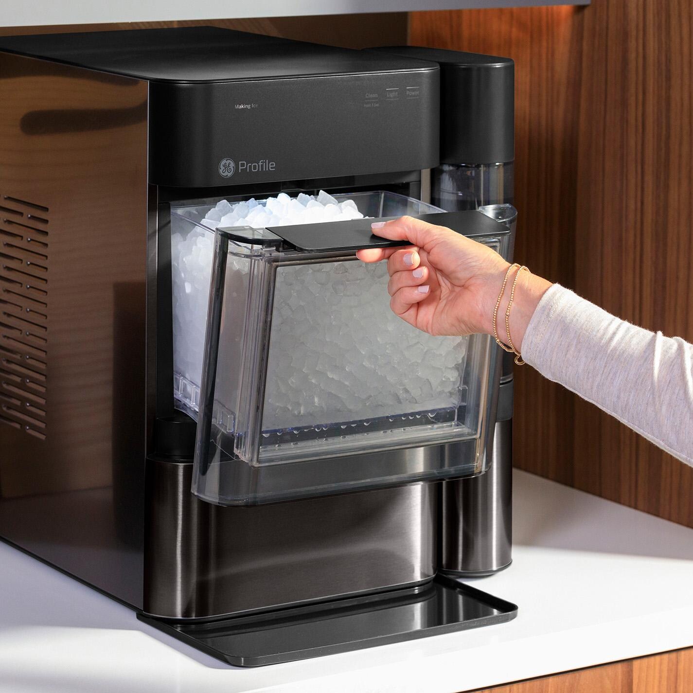 GE Profile XPIO13SCSS Opal 2.0 Nugget Ice Maker with Side Tank - Stainless Steel - Ice Maker - Lifestyle thumbnail