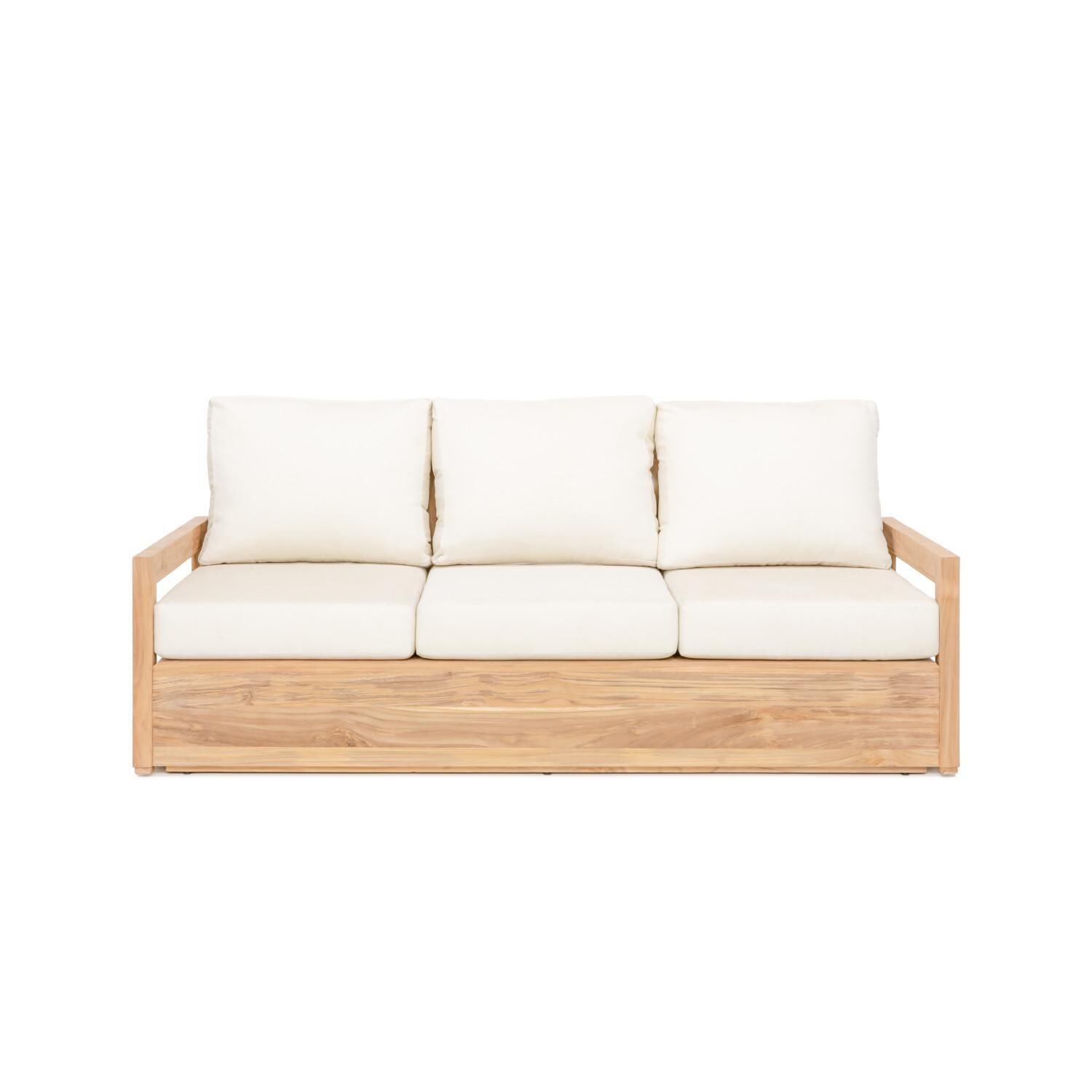 Relax Sofa in Sand By Teak + Table