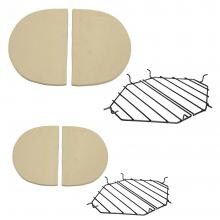 Primo Ceramic Heat Deflector Kit For Oval XL & Oval Junior Kamado