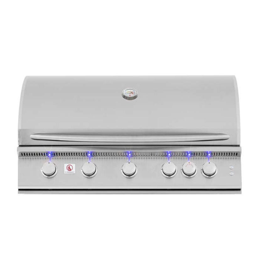 Summerset SIZPRO40-NG Sizzler Pro 40-Inch 5-Burner Natural Gas Grill W/ Rear Infrared Burner thumbnail