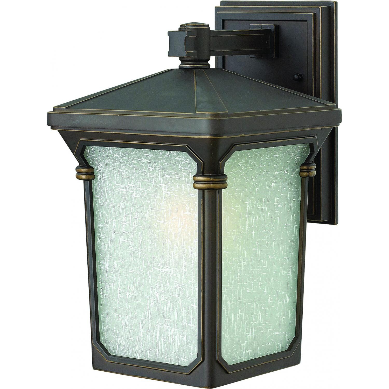Hinkley Lighting Stratford One Light 13Inch Outdoor Wall Light Oil