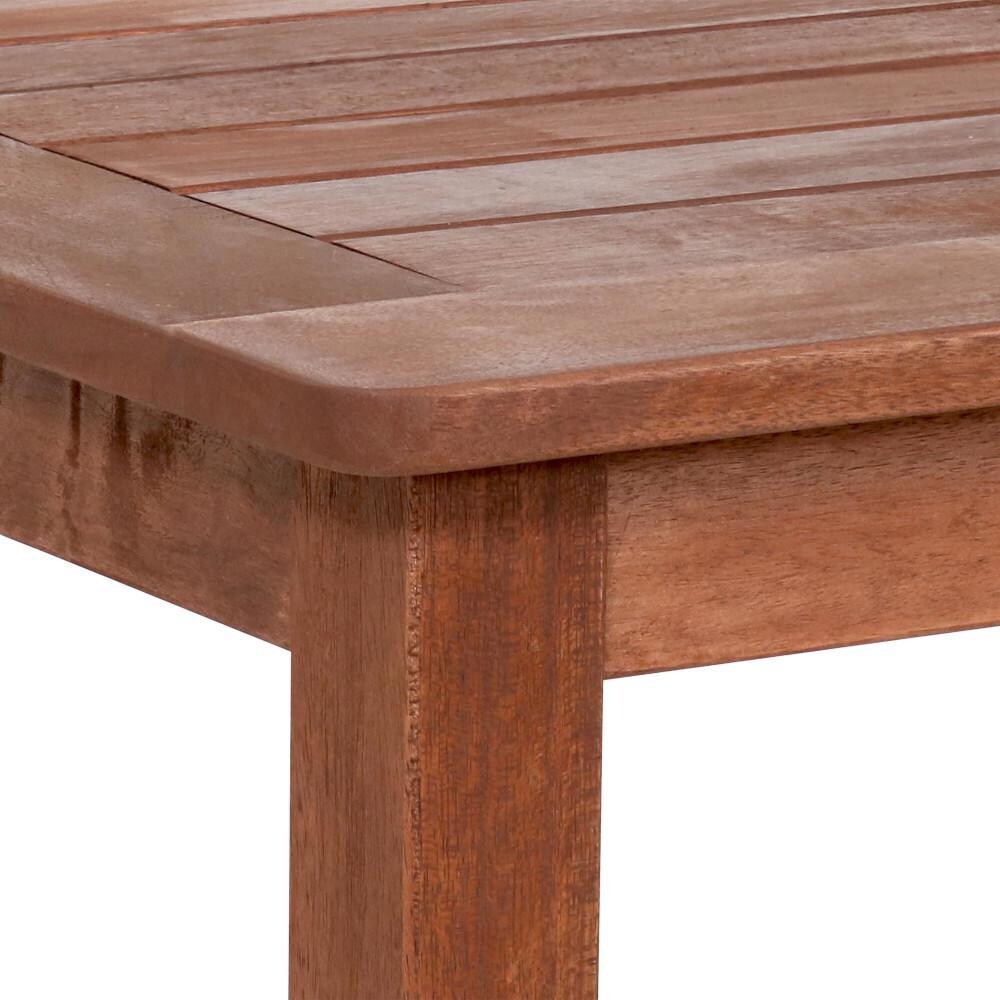 Ultimate Patio 5-Foot Meranti Wood Outdoor Dining Table - Detail thumbnail