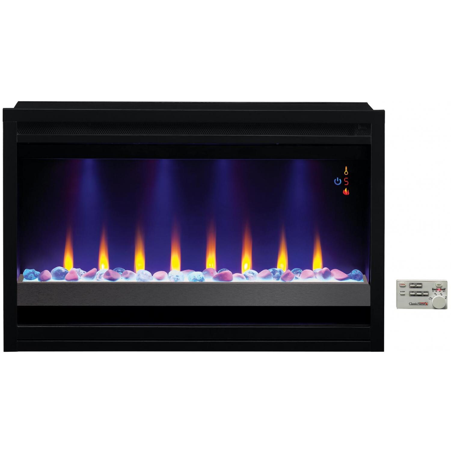 ClassicFlame 36-Inch Pro Electric Fireplace Builders Box With Remote thumbnail