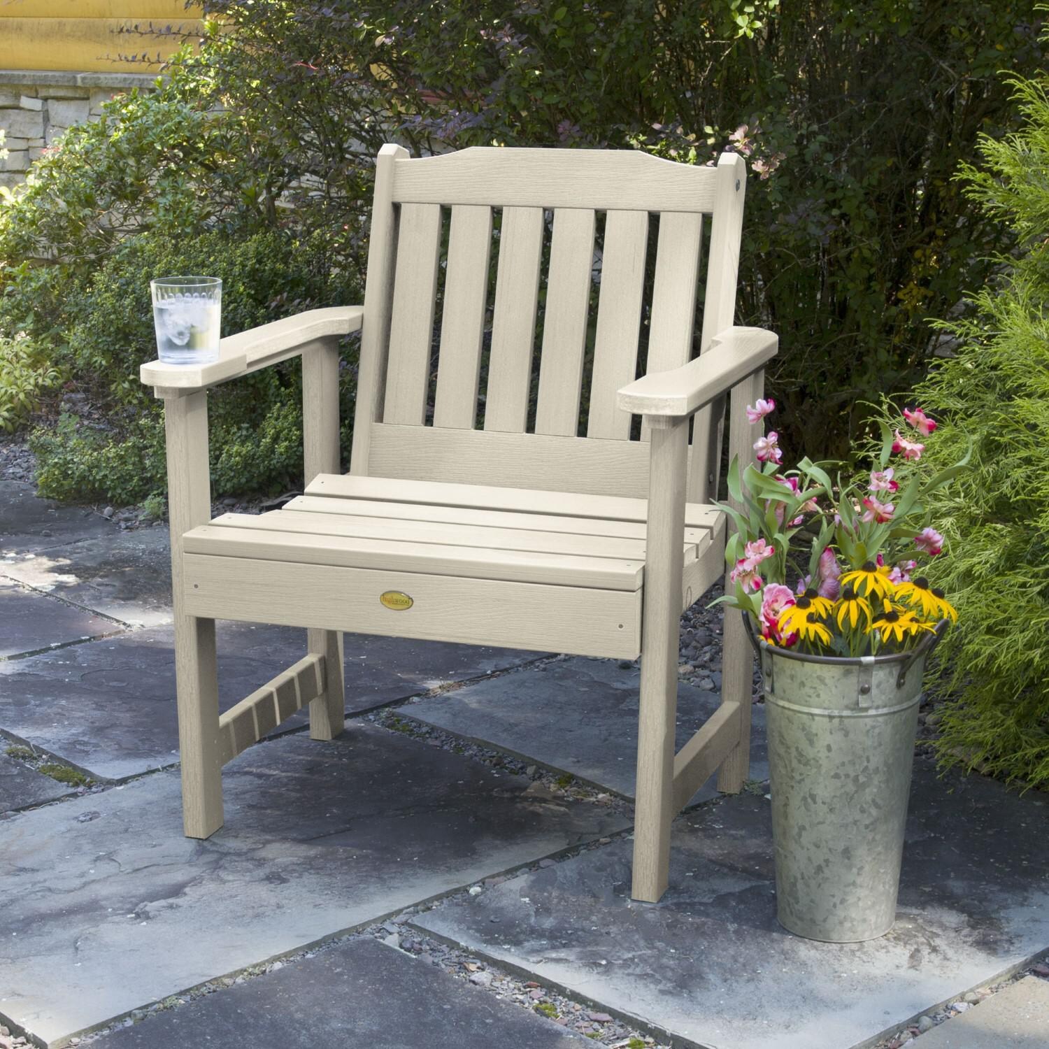 Lakeview Hart Lane Garden Chair - Whitewash