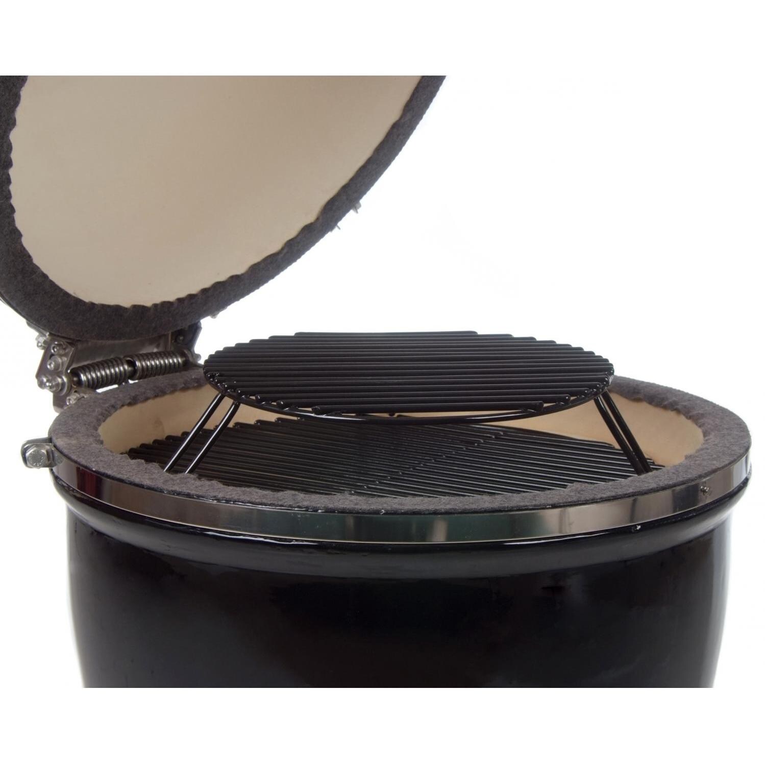 Grill Dome XL Indirect Cooking Rack On Grill thumbnail