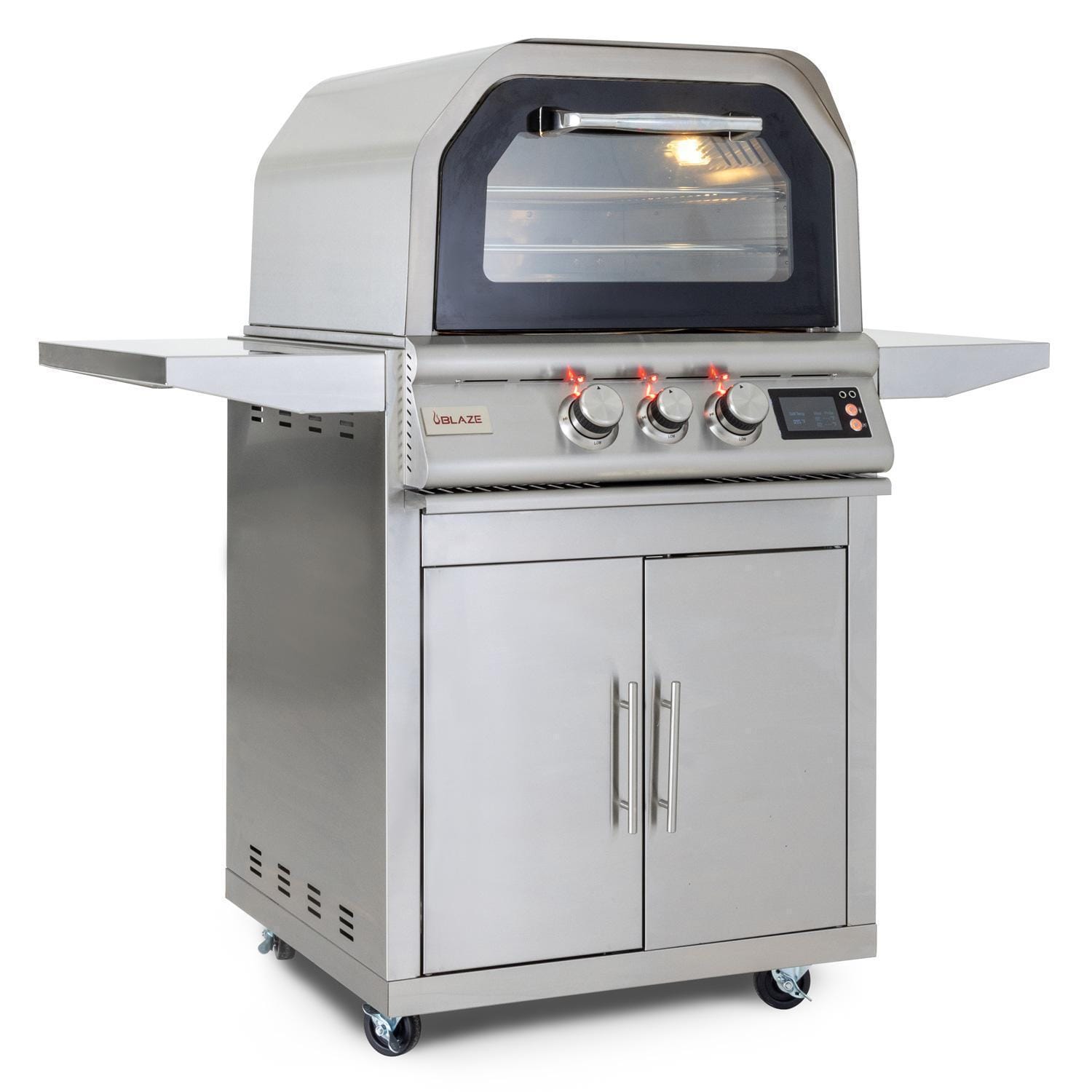 Blaze 26-in Propane Outdoor Pizza Oven w/ Cart : BBQGuys