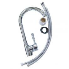 Sunstone Single Handle Outdoor Rated Hot/Cold Kitchen Faucet - Chrome - P-FHC image
