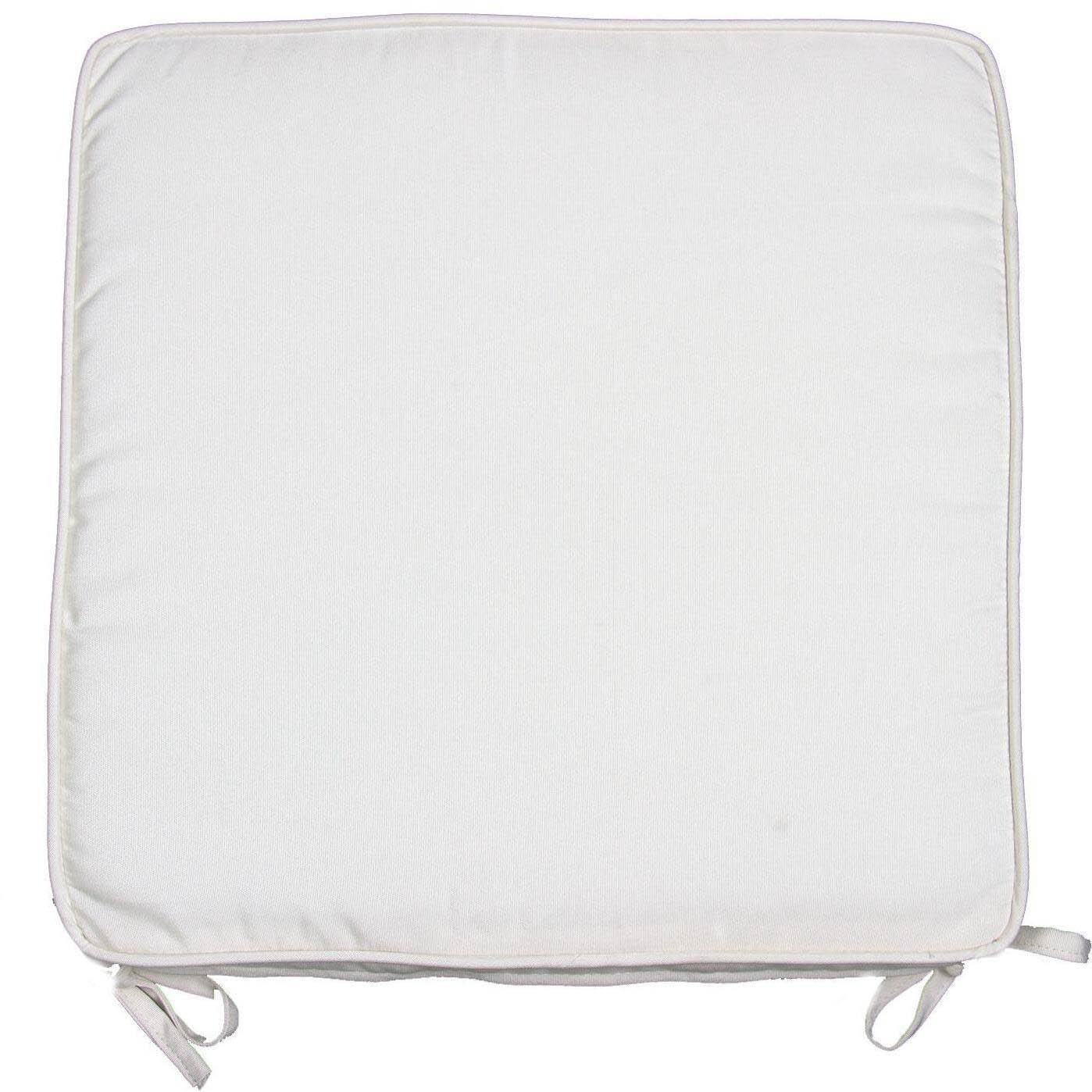 Medium Replacement Seat Cushion With Piping - Top View thumbnail