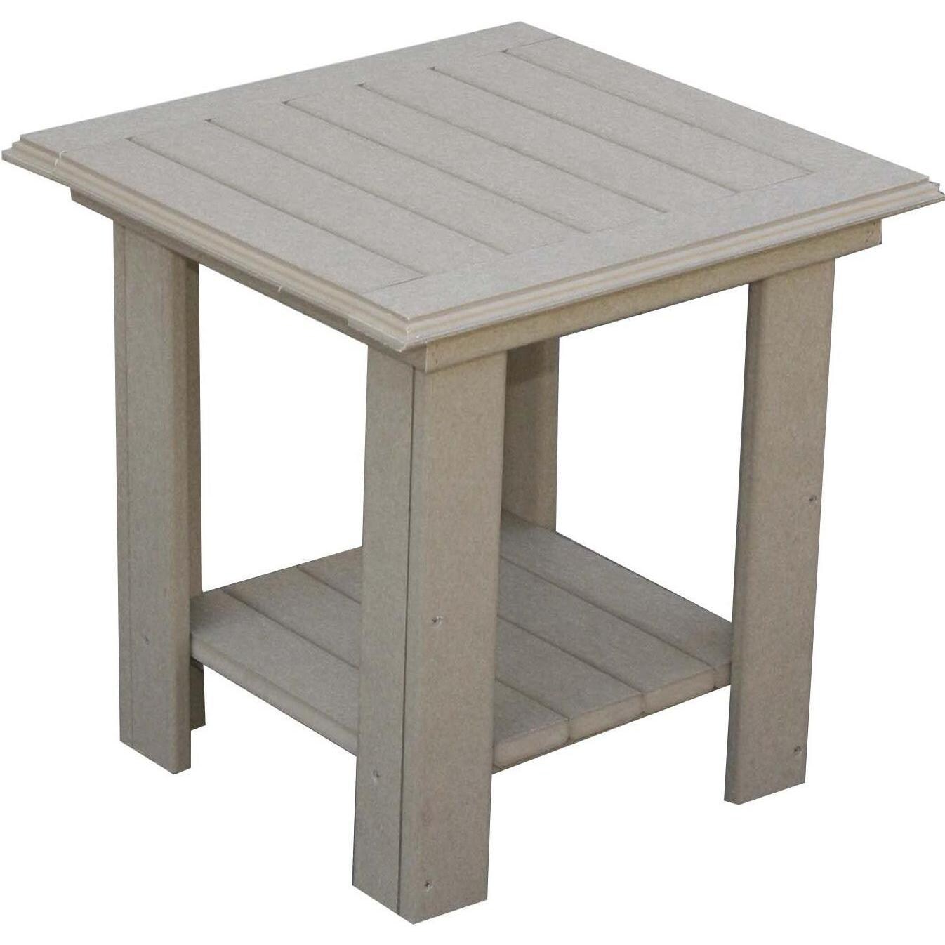 Eagle One Lexington Recycled Plastic Patio End Table BBQGuys