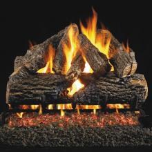 Peterson Real Fyre 30-Inch Charred Oak Gas Log Set With Vented Natural Gas ANSI Certified G46 Burner - Basic On/Off Remote image