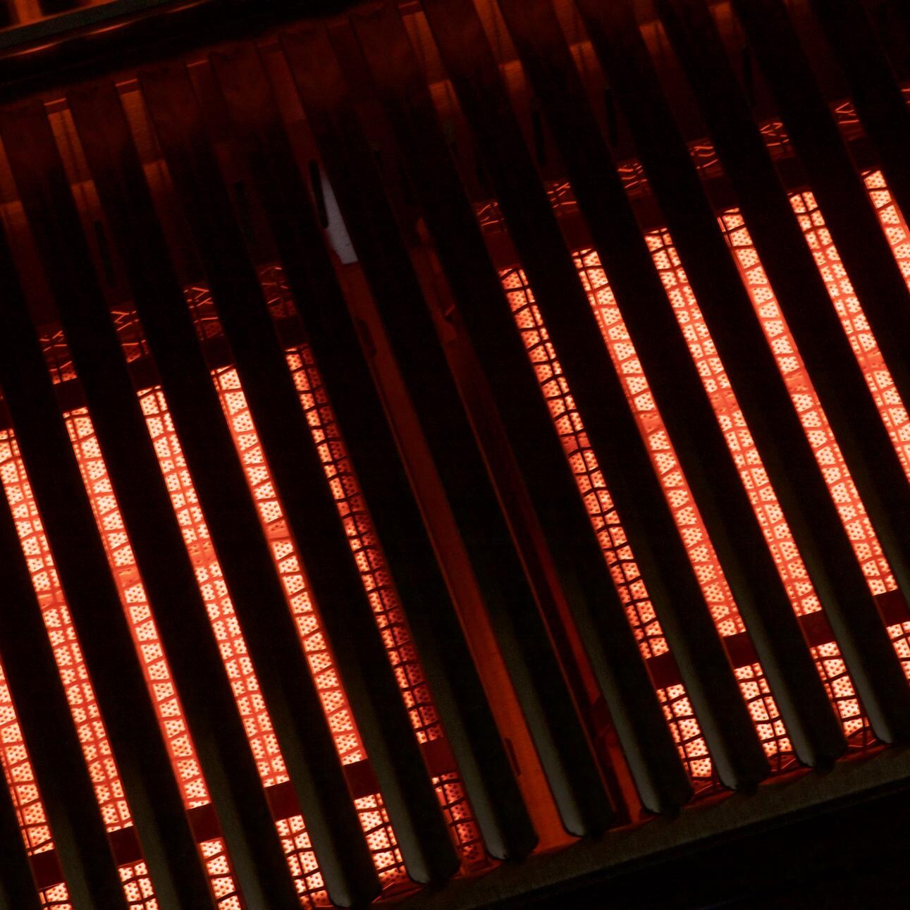 Solaire AllAbout 2-Burner Portable Infrared Propane Gas Grill - Infrared Burners Lit thumbnail