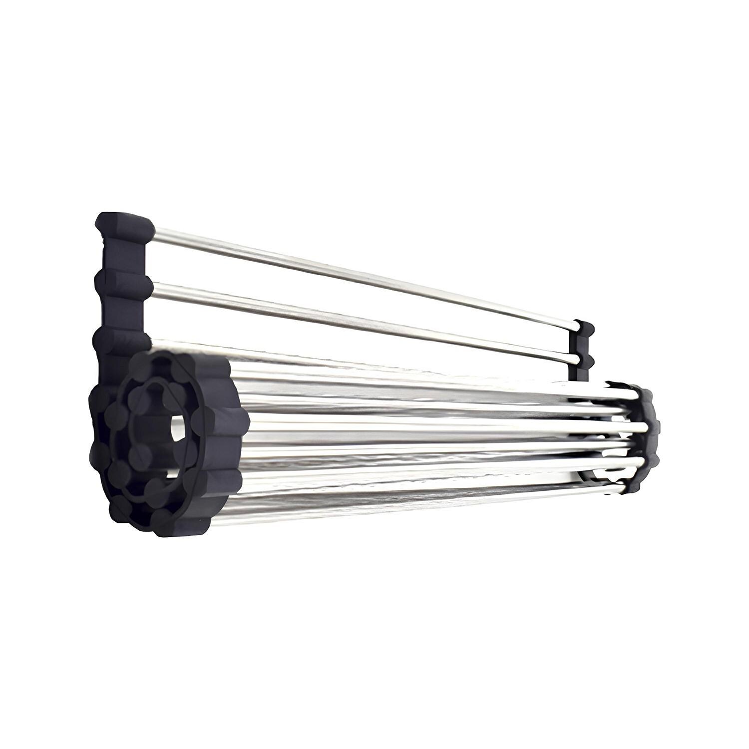 BBQGuys Signature Undermount Stainless Steel Double Bowl 36-Inch Workstation Sink W/Grids, Strainers, and 3 Accessories - Roll-up Mat - Detail thumbnail