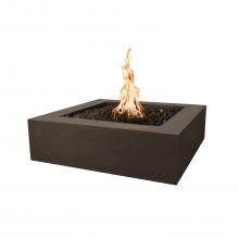 Top Fires by The Outdoor Plus Quad 36-Inch Natural Gas Fire Pit - Chocolate Concrete - Match Light