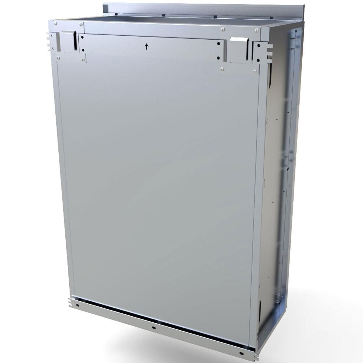 Sunstone SWC30FDD 30-in Outdoor Kitchen Double Door Wall Cabinet - Cabinet Back - White Background thumbnail