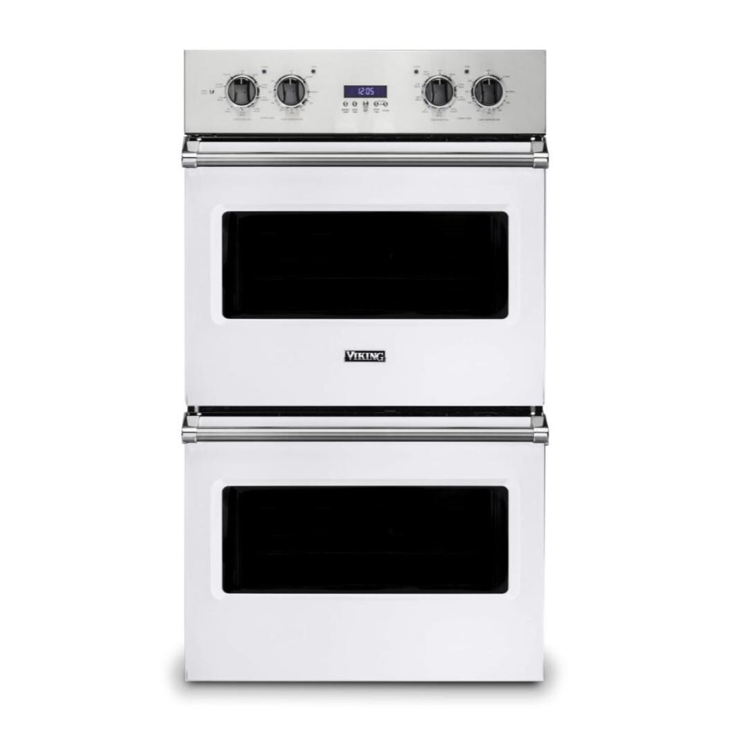 Viking Professional 5 Series Select 30-Inch Convection Electric Double Oven - White - VDOE130WH image