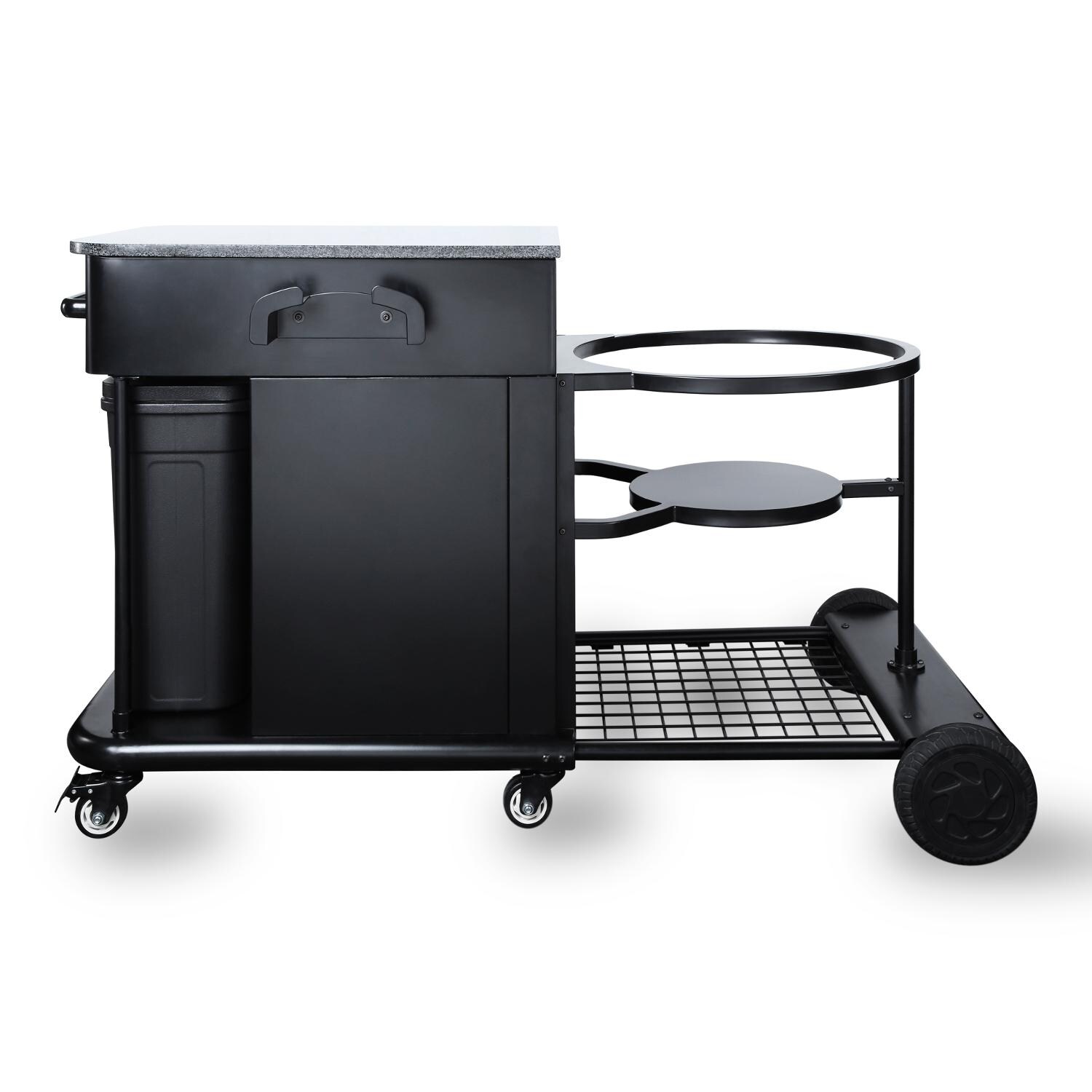 Kamado Joe KJ-CART Modular Cart For 18-Inch Classic Grills - Back View thumbnail