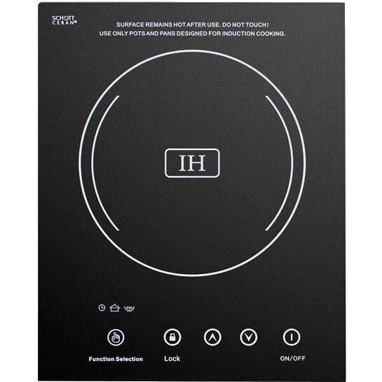 Summit 11-Inch 1-Burner Built-In Induction Cooktop - Black - SINC1110