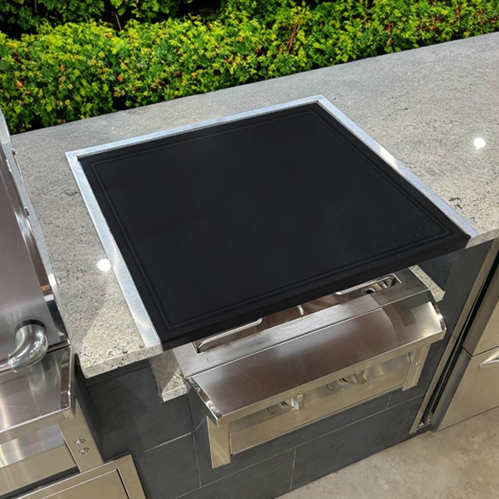 Built-In Cutting Board w/ Trim Kit - Installed in Island - Lifestyle thumbnail