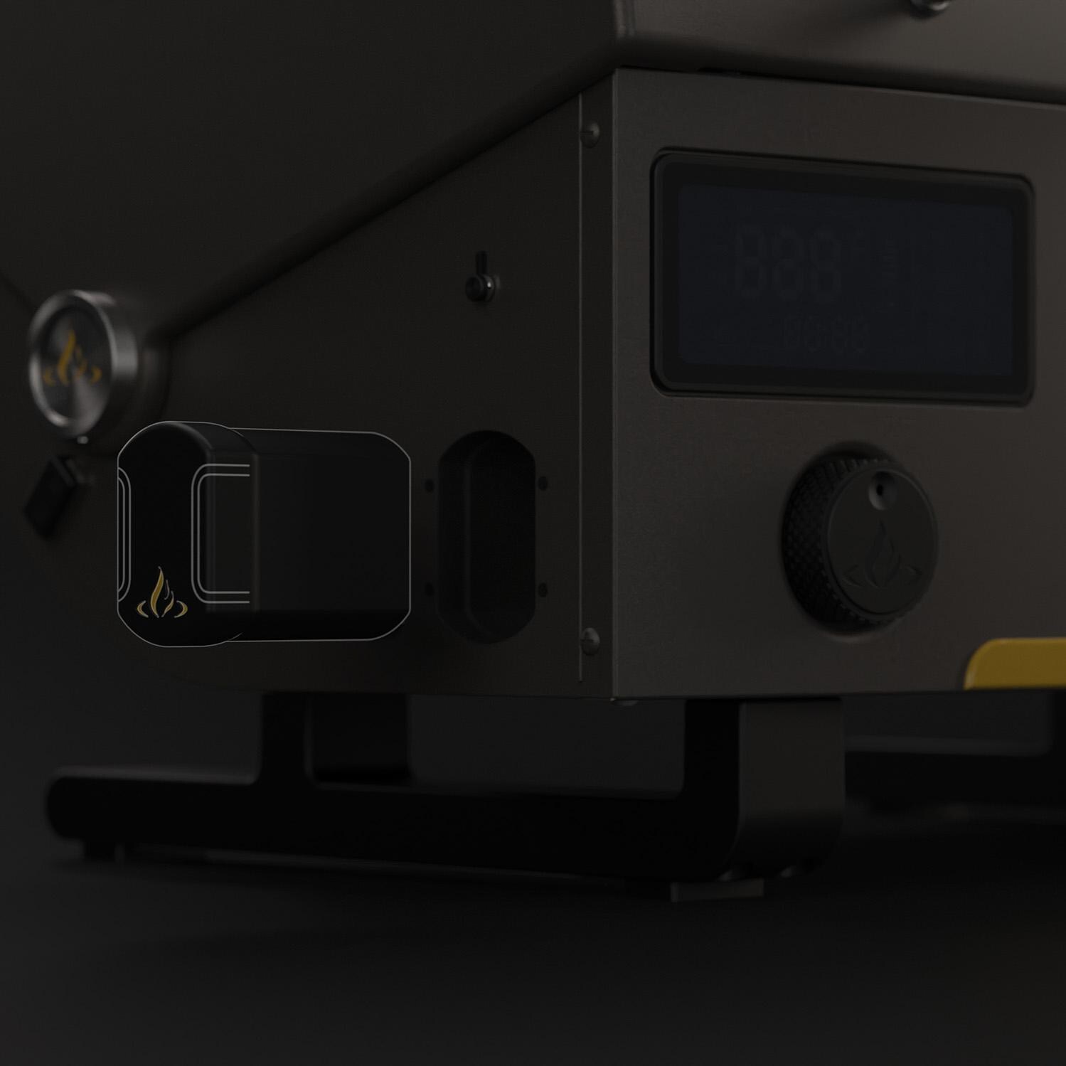 HALO HS-1005-ANA Prime300 Countertop Pellet Grill - Controller - Detail thumbnail