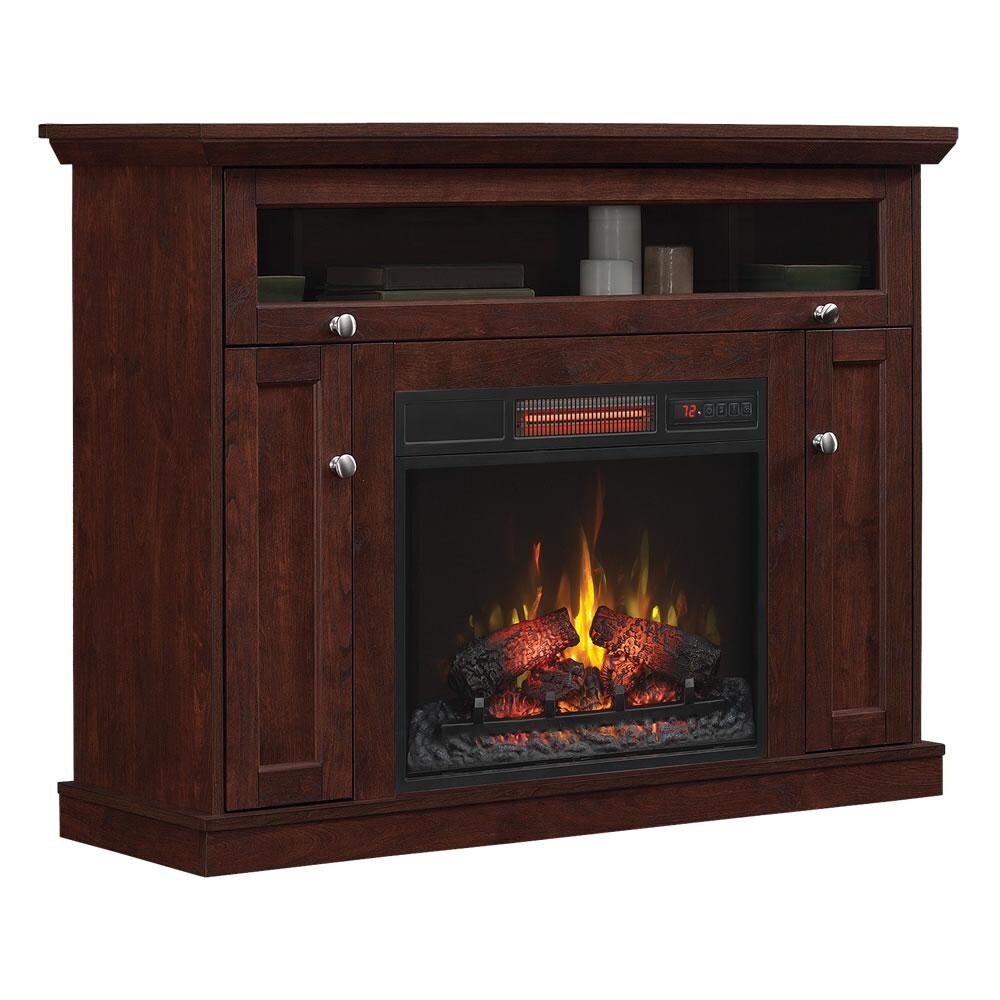 Classic Flame 74525-III Windsor 46 1/4-Inch Electric Fireplace TV Stand - Angle Up thumbnail