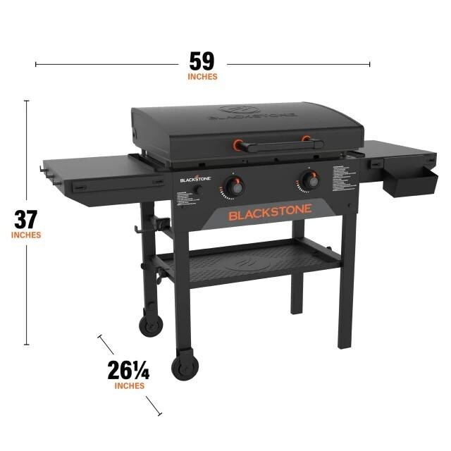 Blackstone 2287 28 Inch Griddle W/ Hood - Dimensions - Dimensional thumbnail