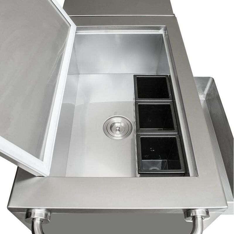 Turbo PARTYCART Party Cart - Top View with Drain thumbnail