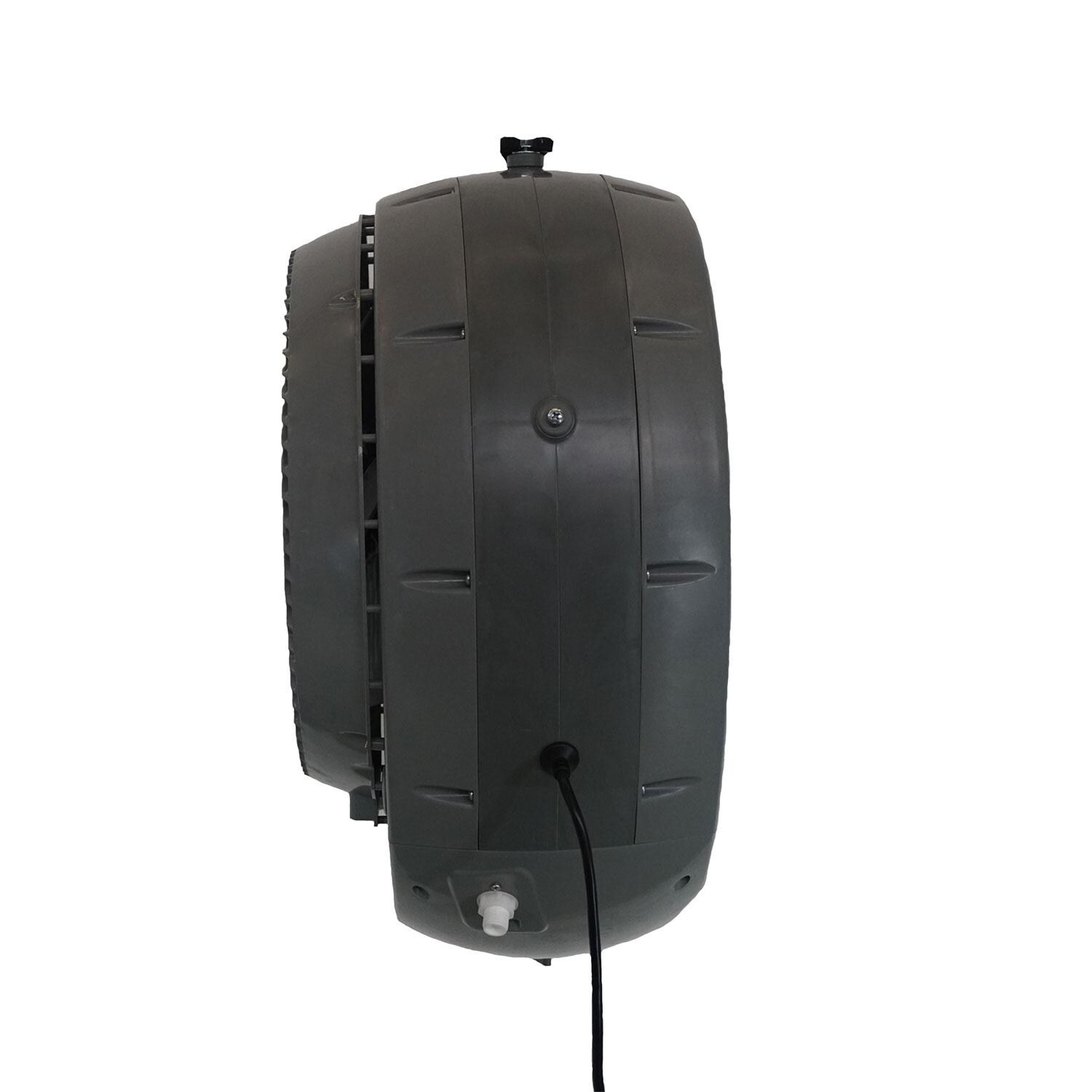 Joape Cassino 737 Wall Mount Misting Fan - Gray - Right Side View thumbnail