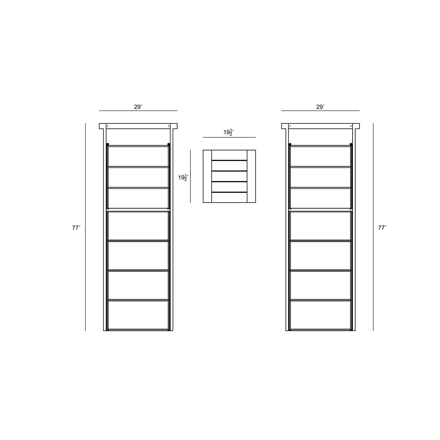 Spring Bay 3 Piece Chaise Lounge Set in Black - Top View - Dimensional thumbnail