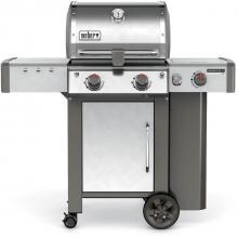 Weber Genesis II LX S-240 Propane Gas Grill With Side Burner - Stainless Steel image