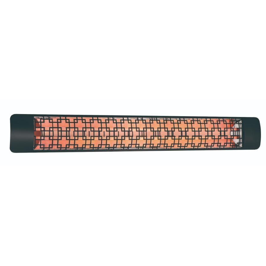 Eurofase EF60277B5 Brix Series 61-Inch 6000 Watt Dual Element 277V Electric Infrared Patio Heater In Black thumbnail