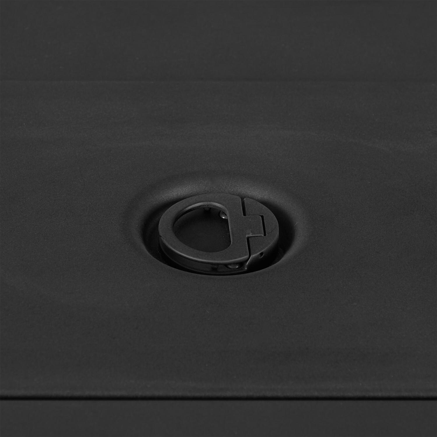 Lakeview Outdoor Designs SC-C1460NG-SS Mysticwood 48-Inch Rectangle Natural Gas Fire Table - Lid Latch thumbnail