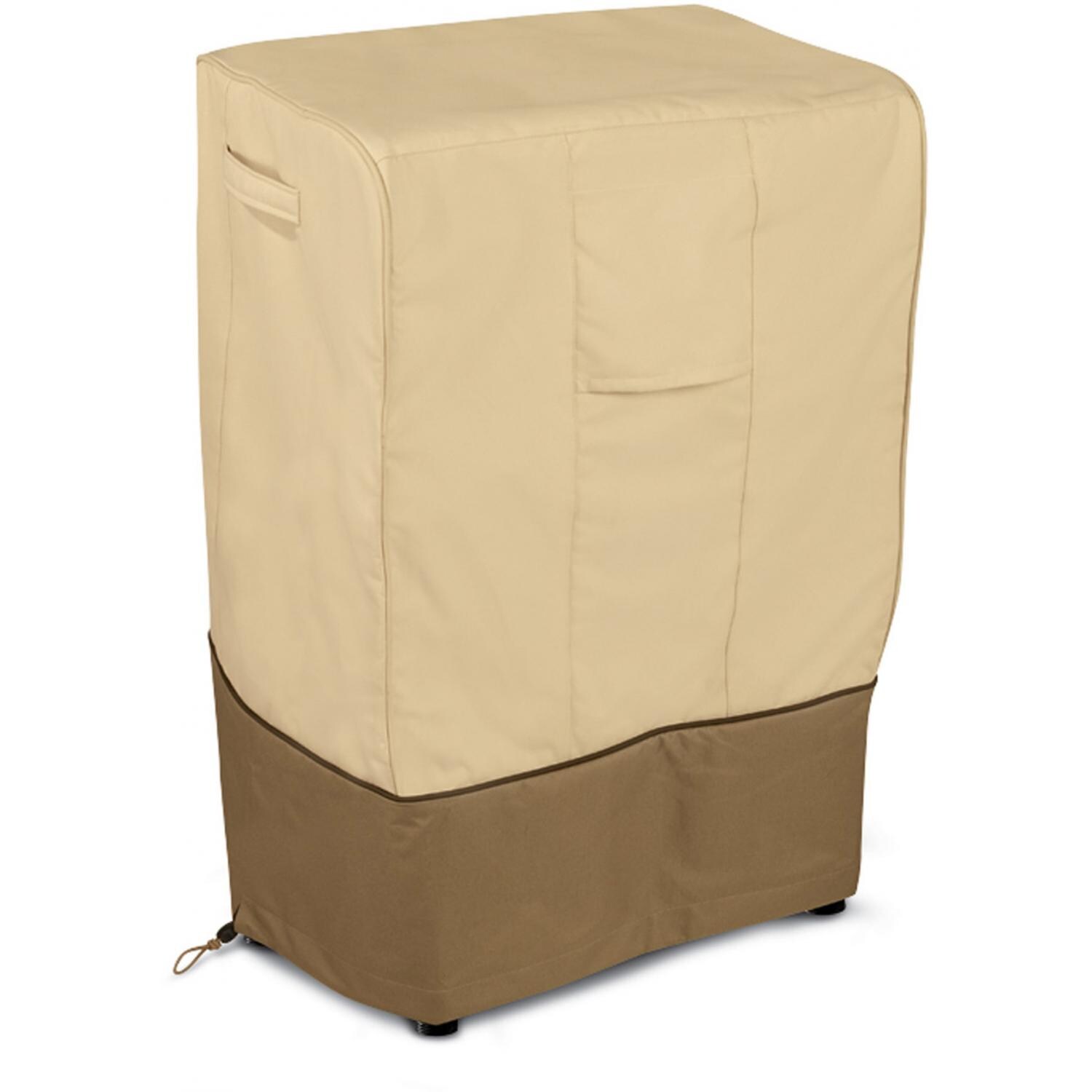 Classic Accessories Veranda Patio Smoker Cover - Pebble/Bark/Earth - Square