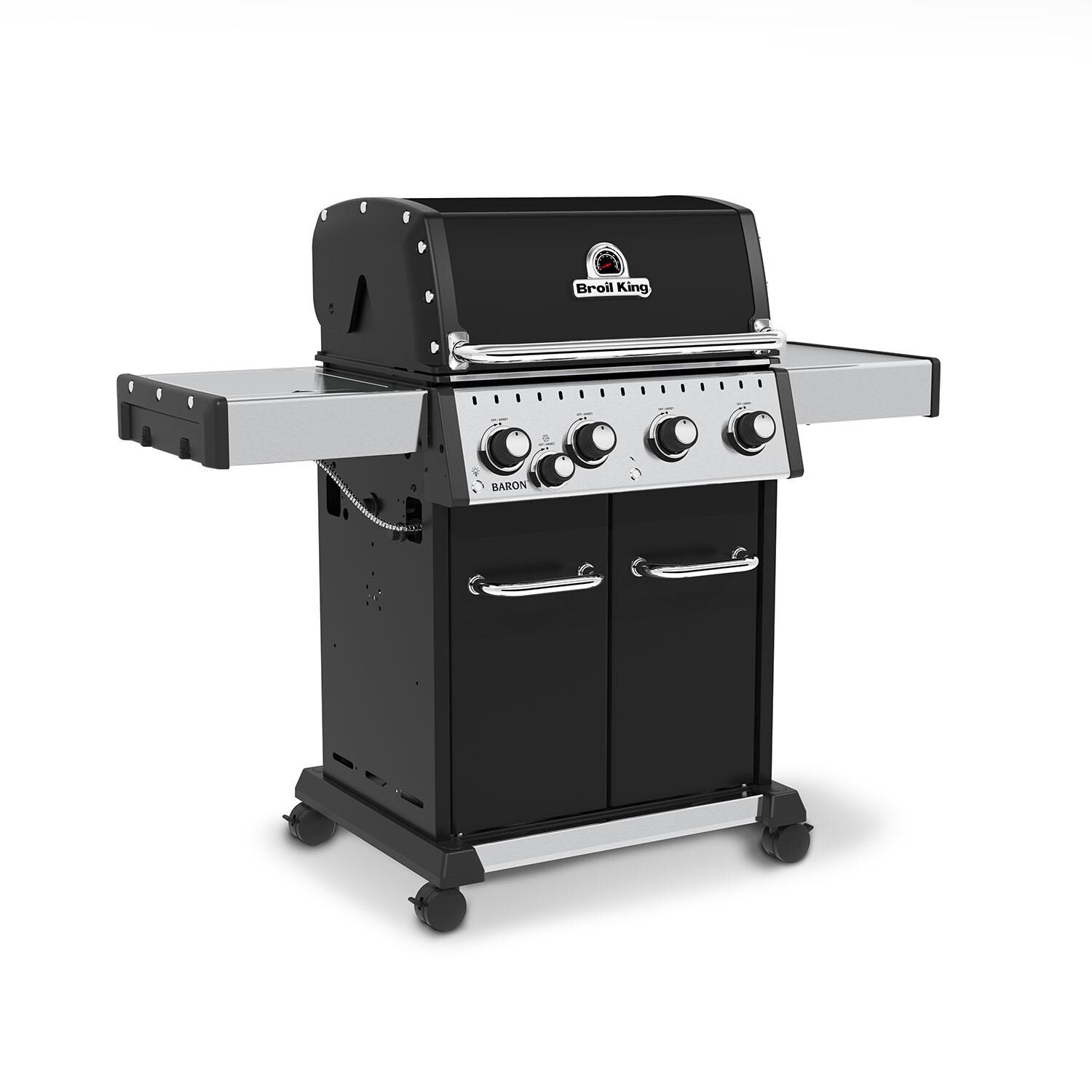 Broil King 875227 24 Inch Baron 440 PRO Natural Gas Grill - Closed - White Background thumbnail