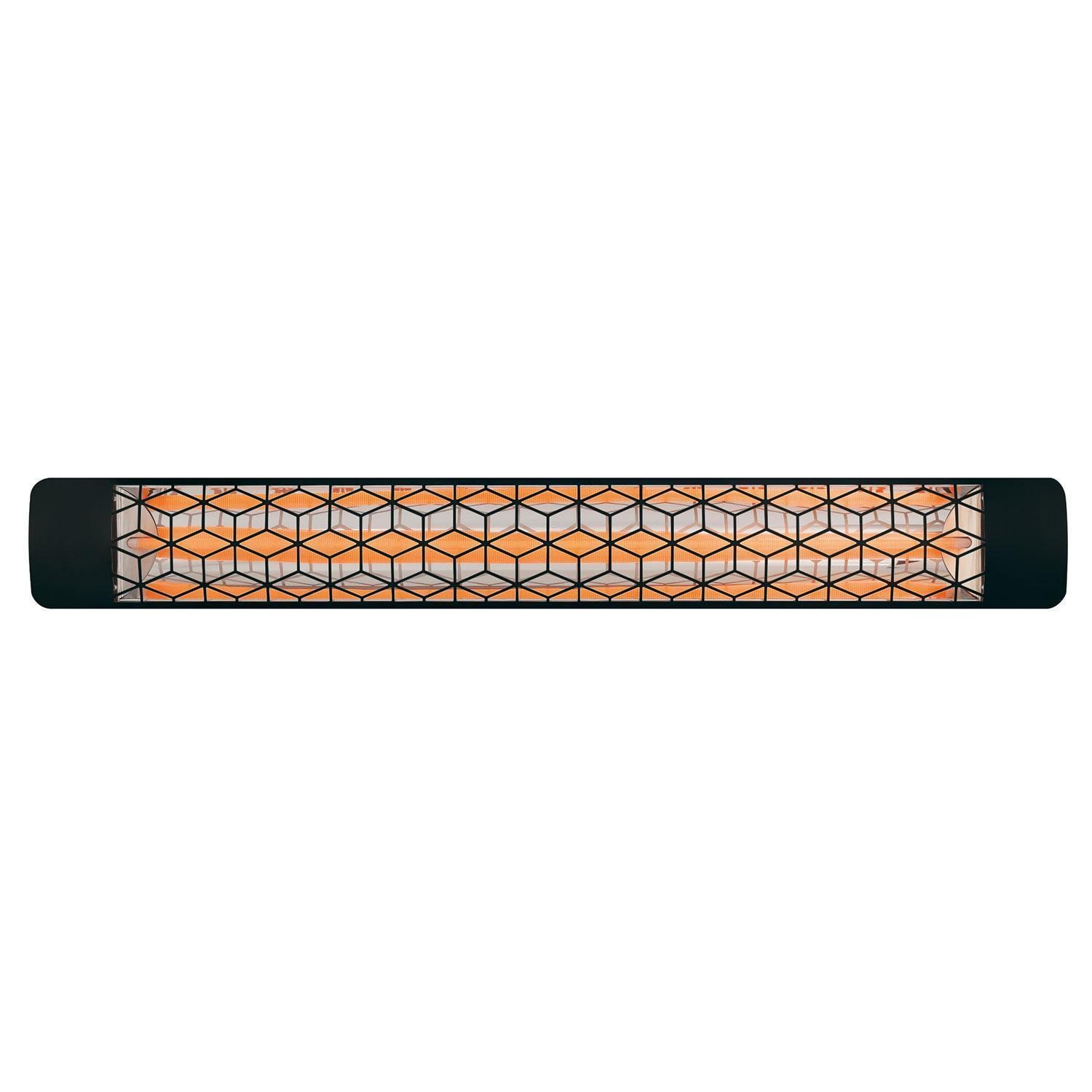 Eurofase Stella Series 61 Inch 3000 Watt Single Element Marine Grade 480V Electric Patio Heater in Black - EF30480B6