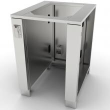 Sunstone 24-Inch Outdoor Kitchen Refrigerator Appliance Cabinet - SAC24APC
