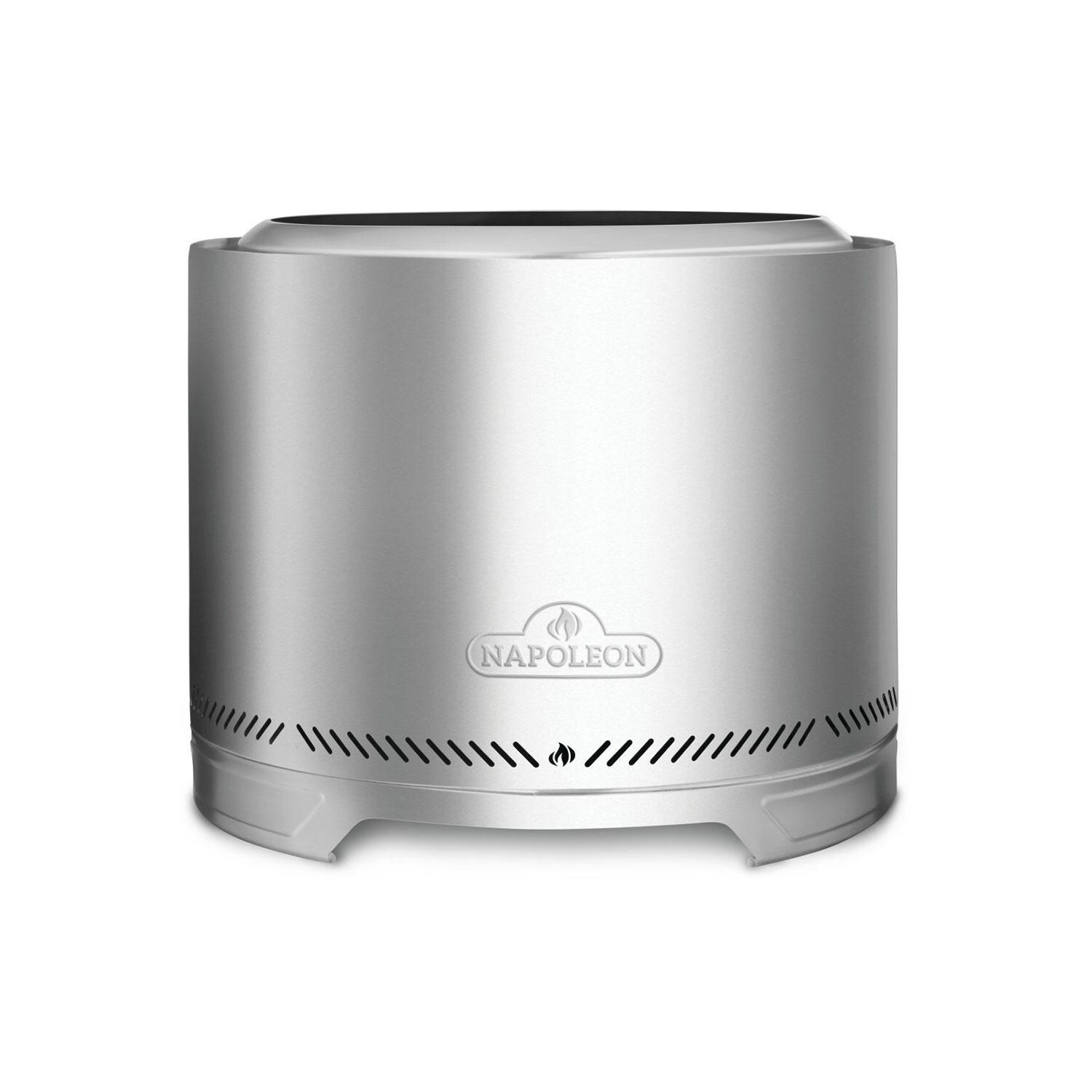Napoleon NWFPMTI-SS Timberwolf 18-in Smokeless Round Fire Pit in Stainless Steel - Display - White Background thumbnail