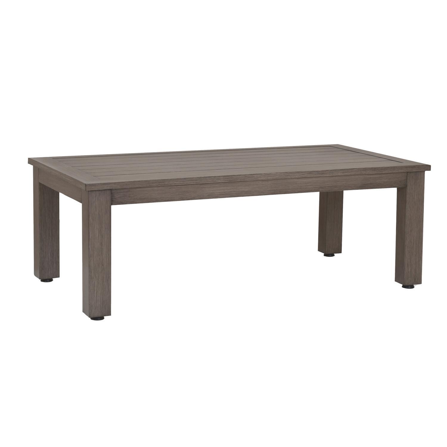 Sunset West 3501-CT Laguna 54 X 29 Inch Rectangular Aluminum Patio Coffee Table