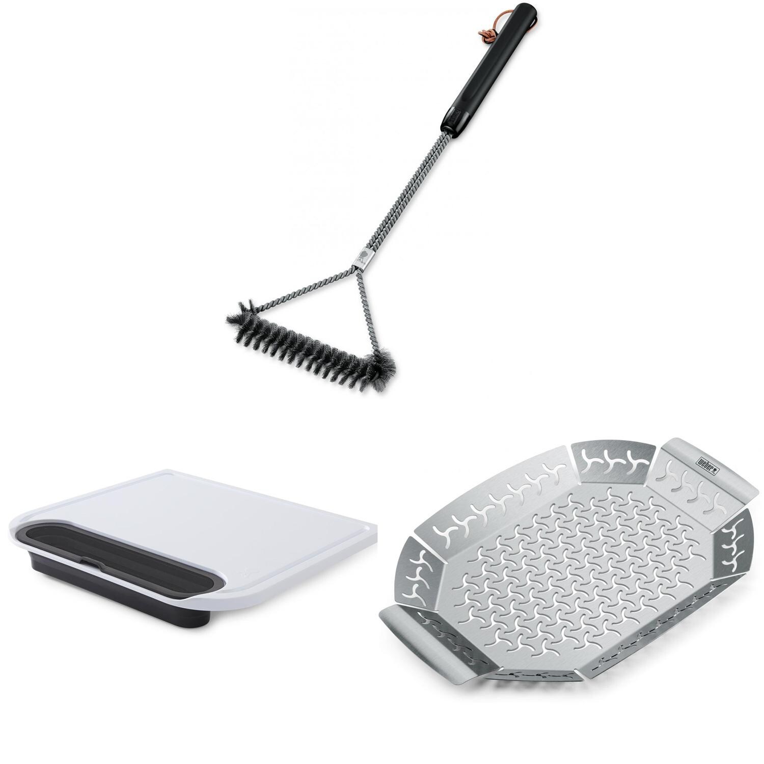 BBQGuys Exclusive Weber 3 Piece Accessory Bundle thumbnail
