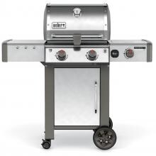 Weber Genesis II LX S-240 Natural Gas Grill With Side Burner - Stainless Steel image