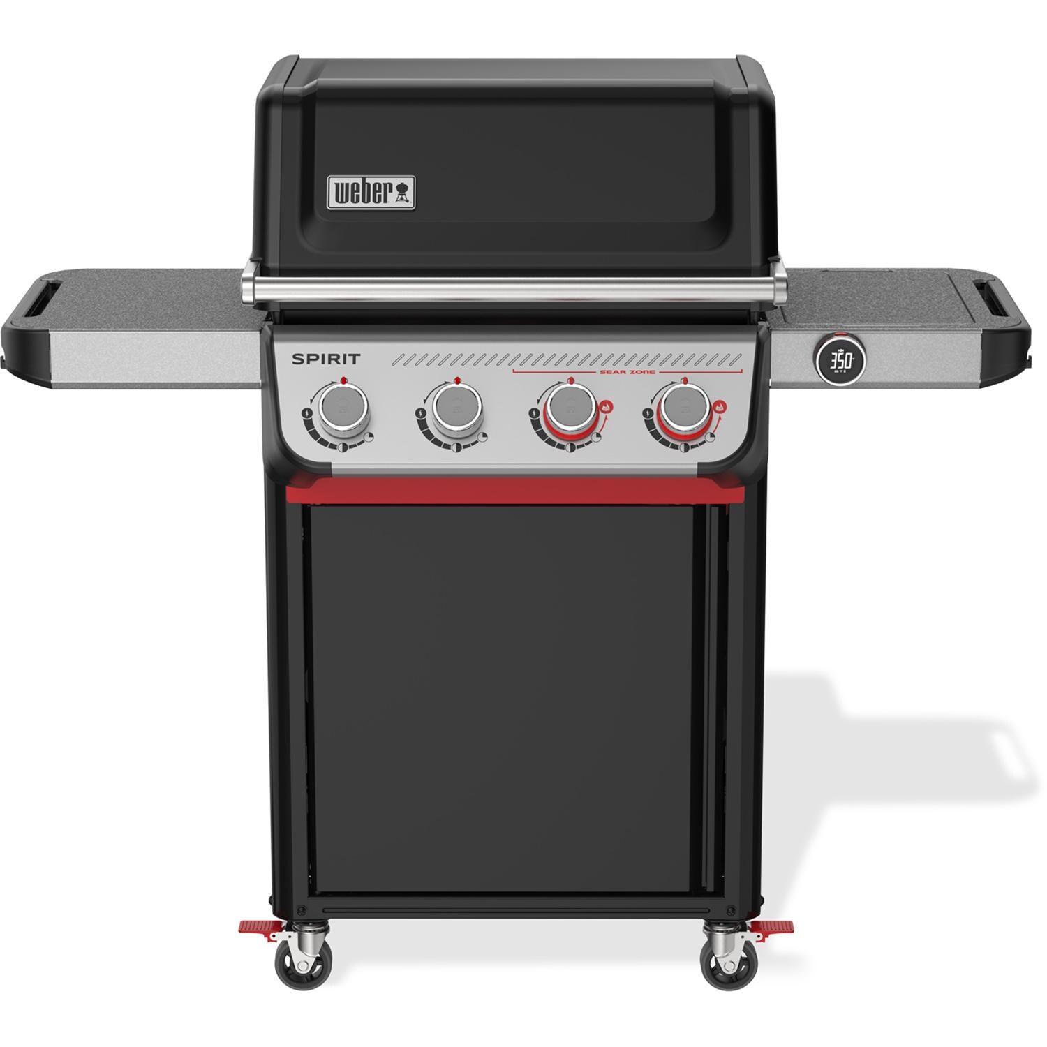 Weber Spirit EX-425C Smart Propane Gas Grill - Black - 1502070 - Front - White Background thumbnail