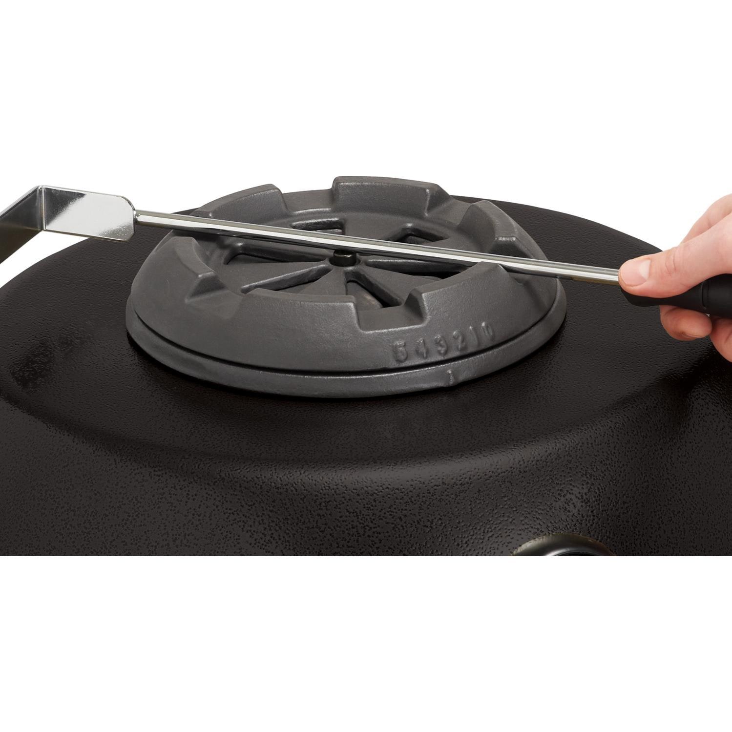 Broil King Keg 2000 Steel Charcoal Kamado Grill - Cast Iron Upper Damper thumbnail