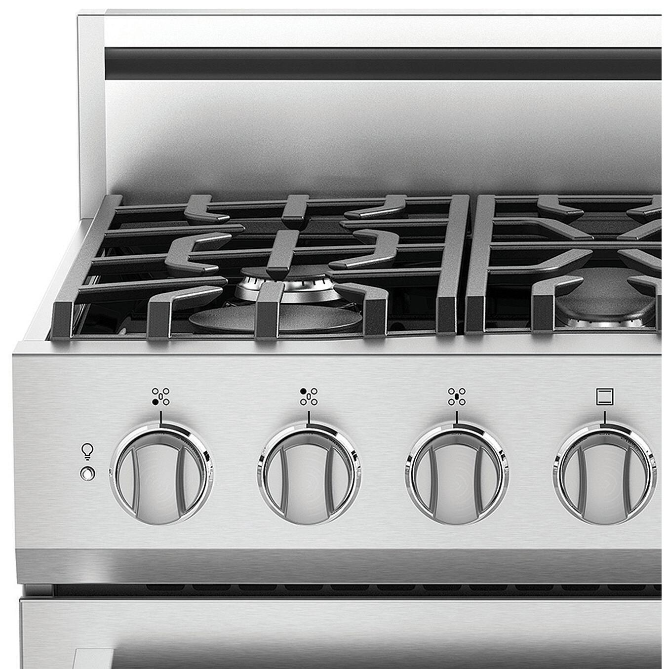 Viking 6-Inch High Backguard For RVGR33015/RVDR33015 Ranges Only - Stainless Steel - RD301BG6SS