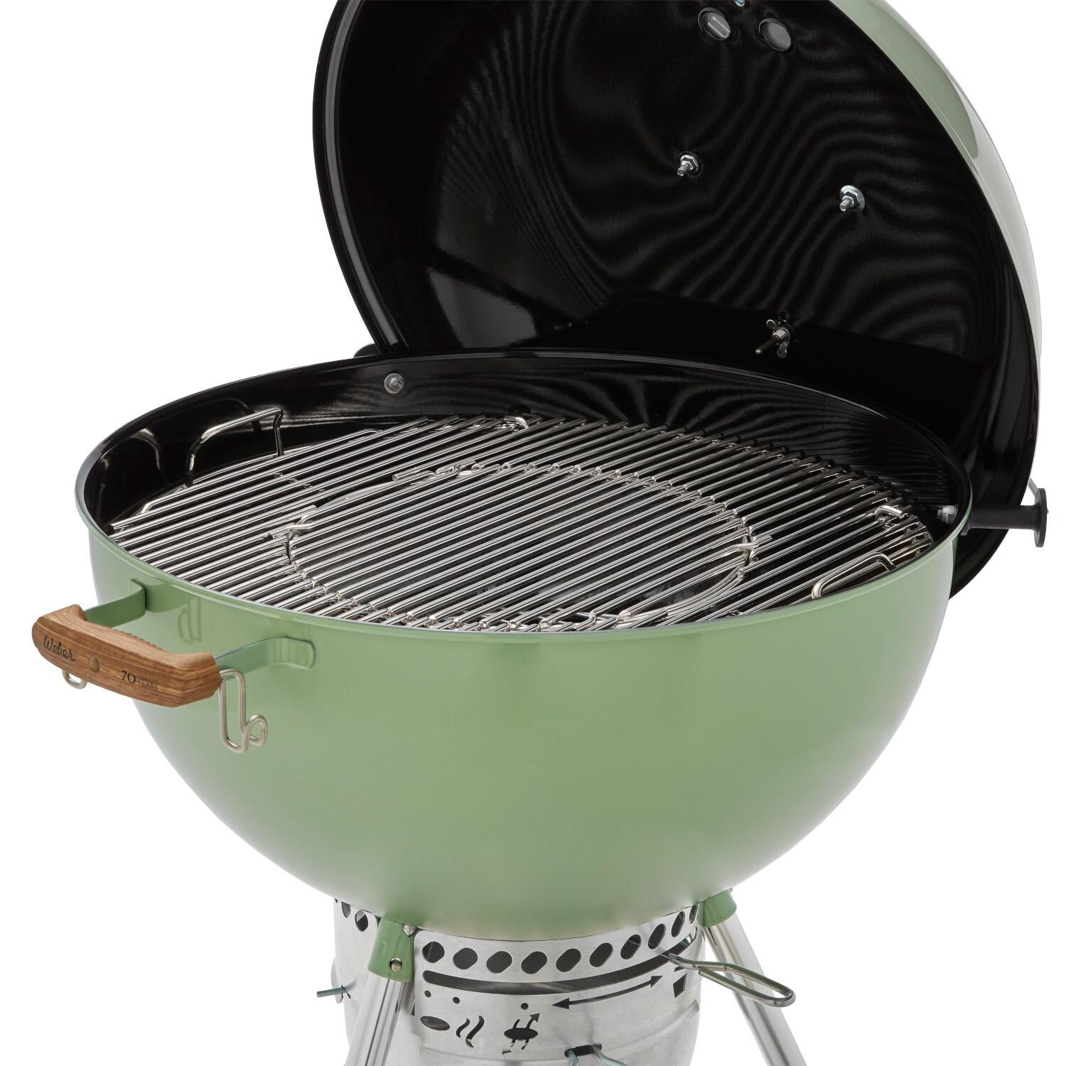Weber 19525001 70th Anniversary Kettle 22-Inch Charcoal Grill - Grill Grates thumbnail