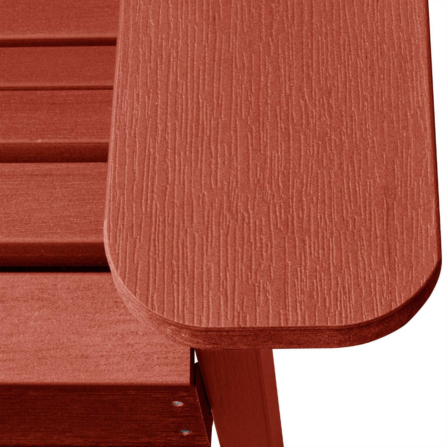 Lakeview The Charmville Adirondack Chair - Rustic Red - Armrest thumbnail