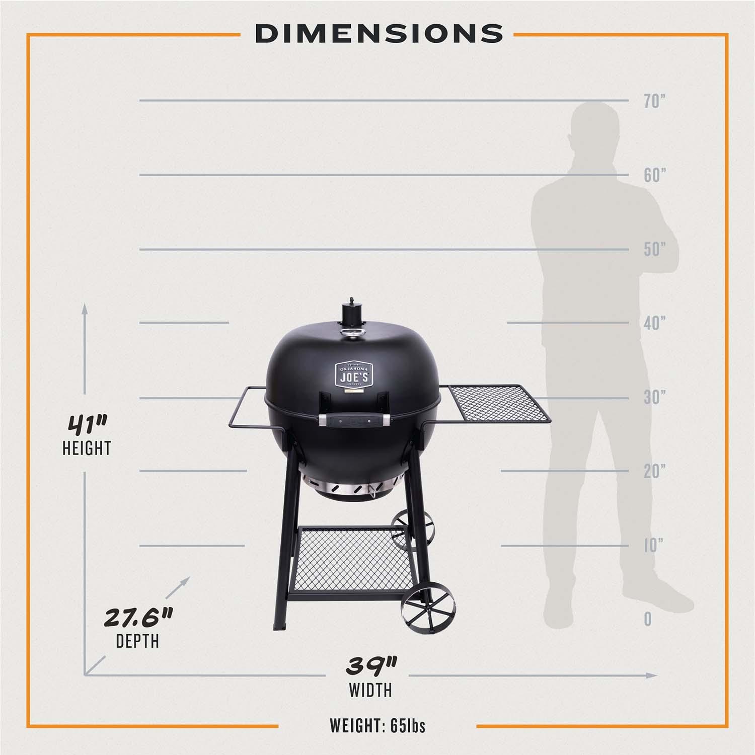 Oklahoma Joe's Blackjack Kettle Charcoal Grill - 21302141 : BBQGuys