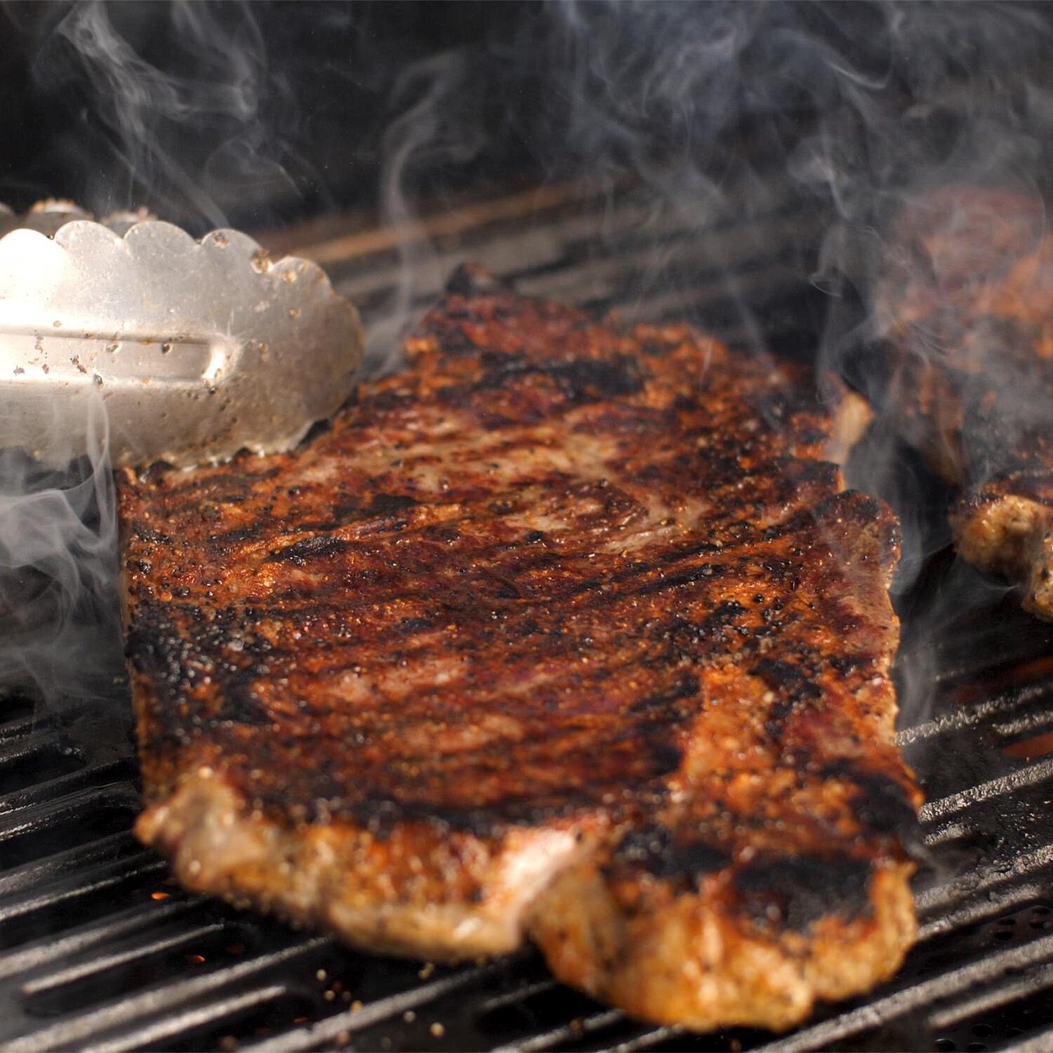 Camp Chef PGSEAR BBQ Sear Box Propane Gas Side Burner - Searing Steak thumbnail