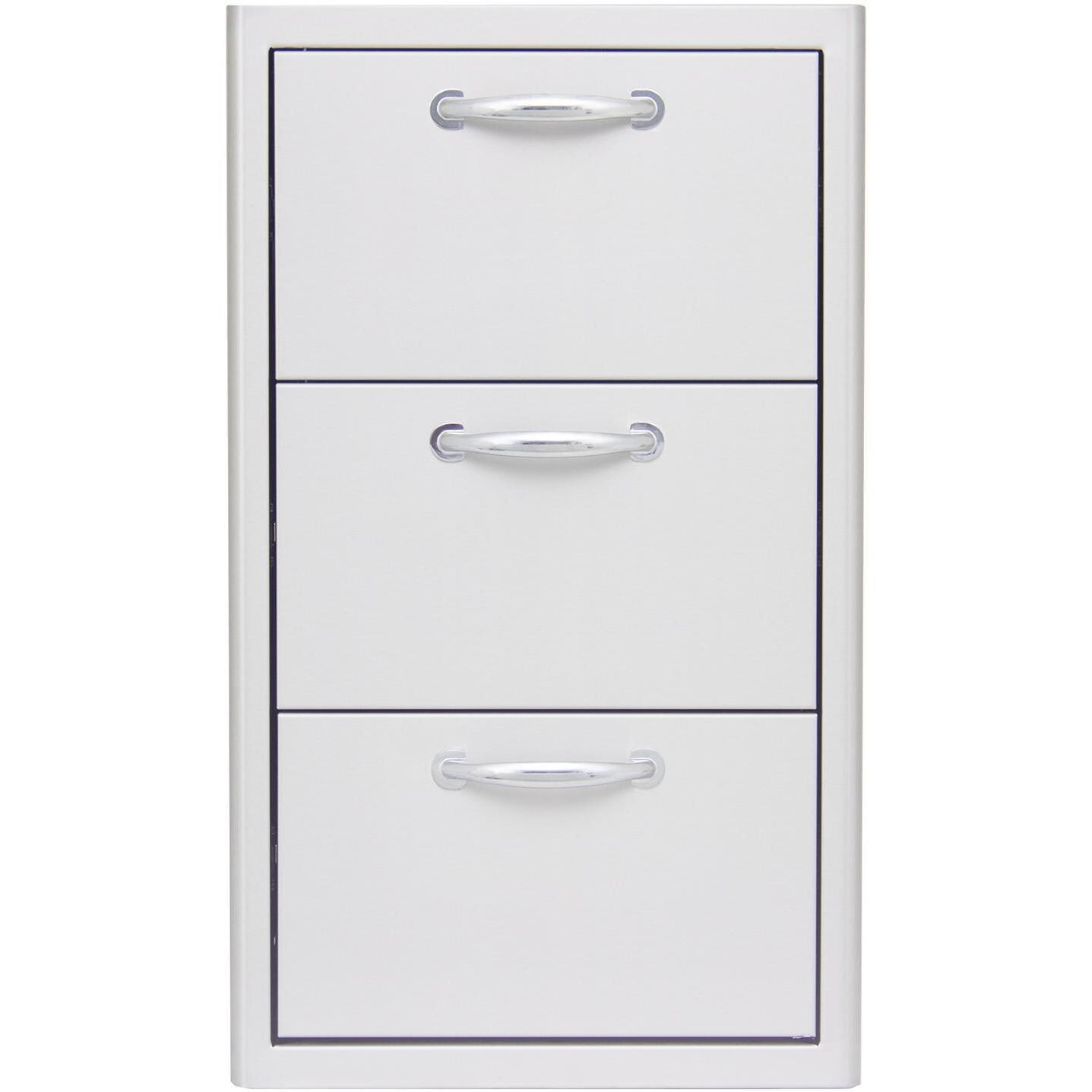 Blaze 16-Inch Stainless Steel Triple Access Drawer - BLZ-DRW3-R