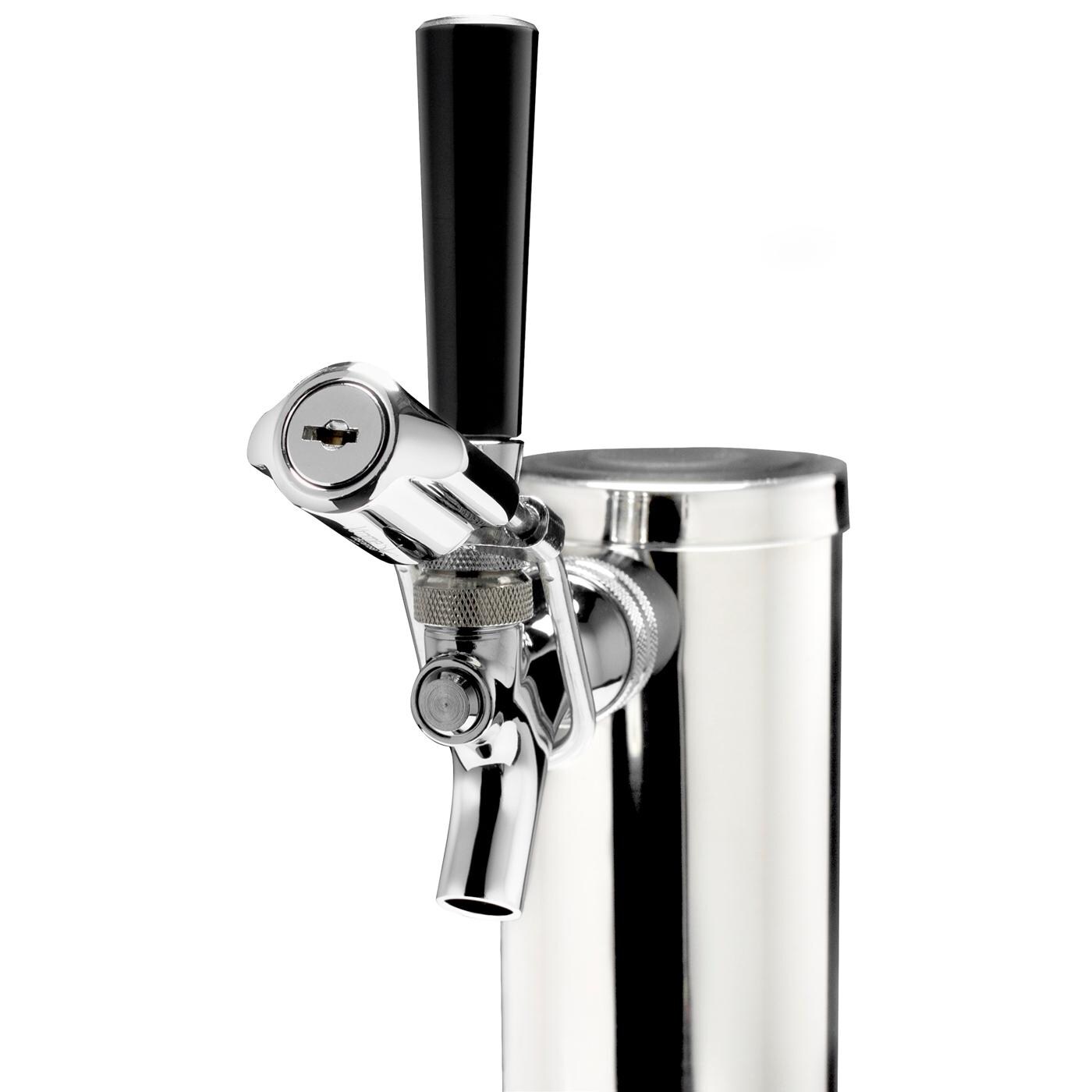 Summit SBC696OSTL Commercial Outdoor Rated Single Tap Beer Dispenser / Kegerator w/ TapLock - Tap thumbnail